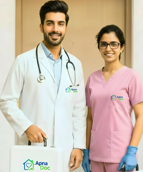 Doctor at home near me - Professional home visit doctor service in Noida