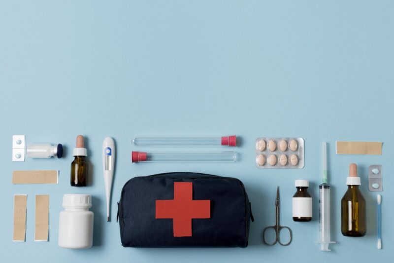 Doctor at home service with medical equipment in Sector 50 Noida